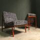 2 x Alf Svensson Domus 1 armchairs for Dux, 1950's
