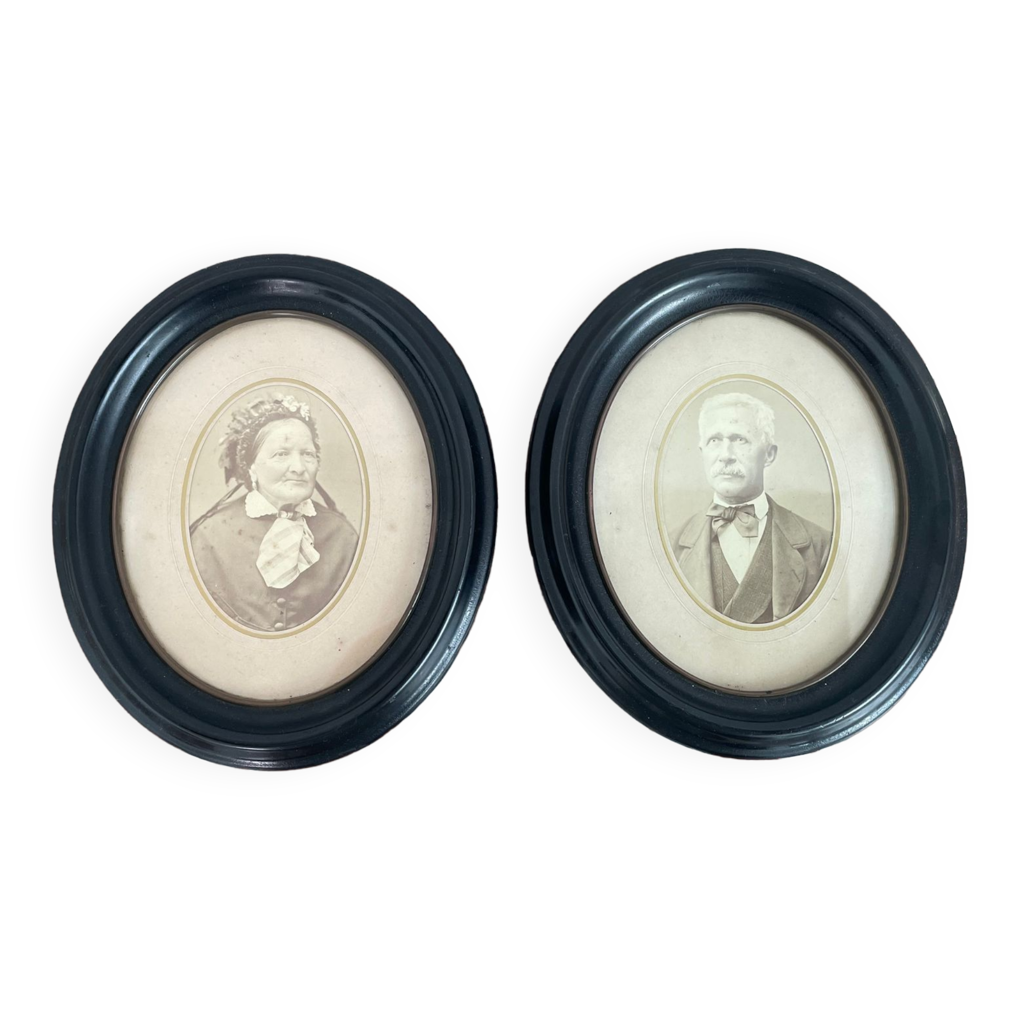 Paire de cadres époque 1900