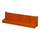 Vintage wall shelf, Czech work, 1960s