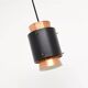 Copper lamp in the Trava style, design by Carl Thore, 1960s