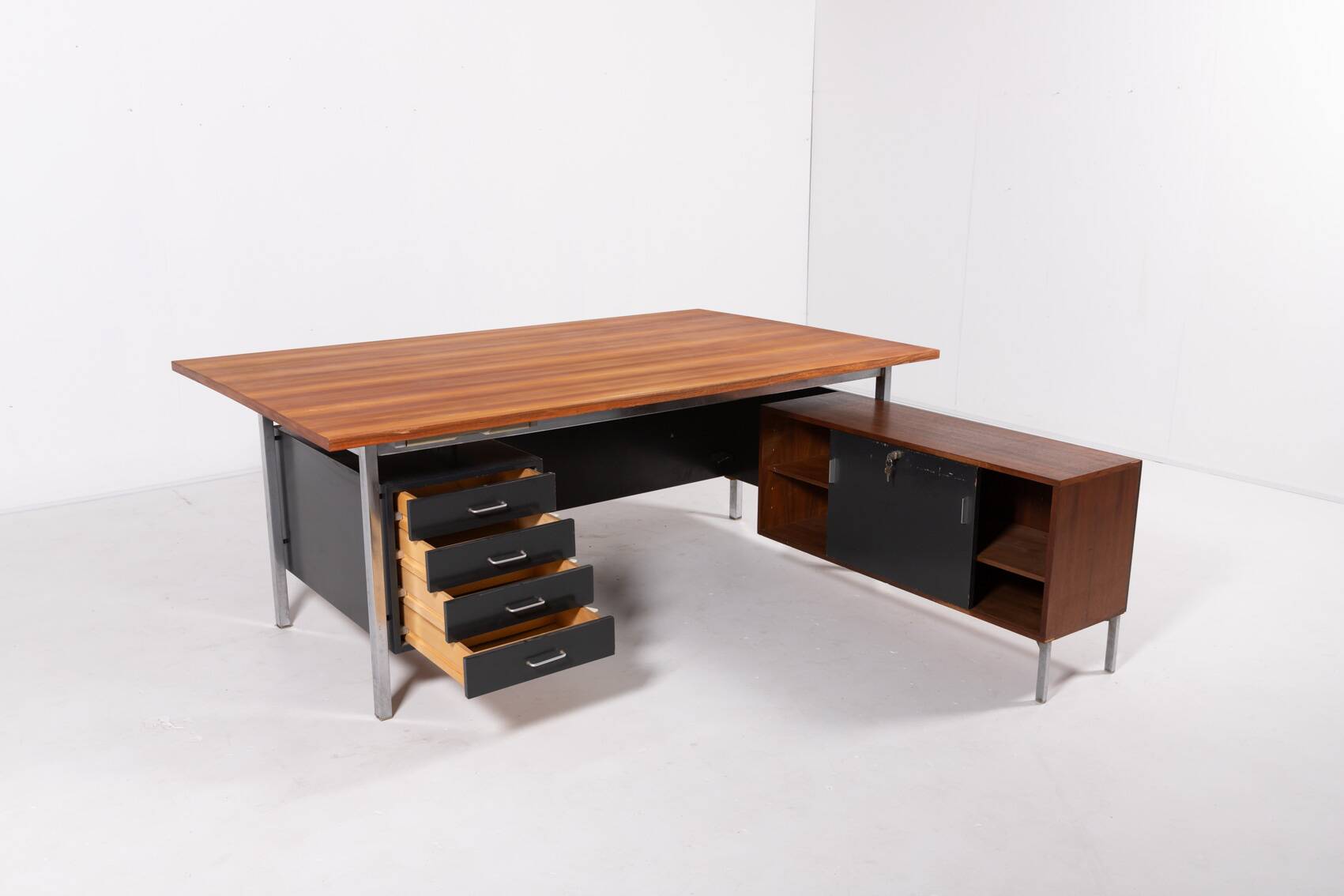 Bureau de direction par Herbert Hirche pour Holzäpfel, Allemagne des années 1950