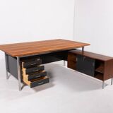 Executive desk by Herbert Hirche for Holzäpfel, 1950’s Germany