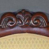 Mahogany Office Armchair, Restoration Period – Early 19th Century