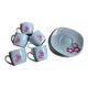 Floral mugs