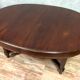 Eugène Printz: Large Louis XVI mahogany elongation table circa 1880