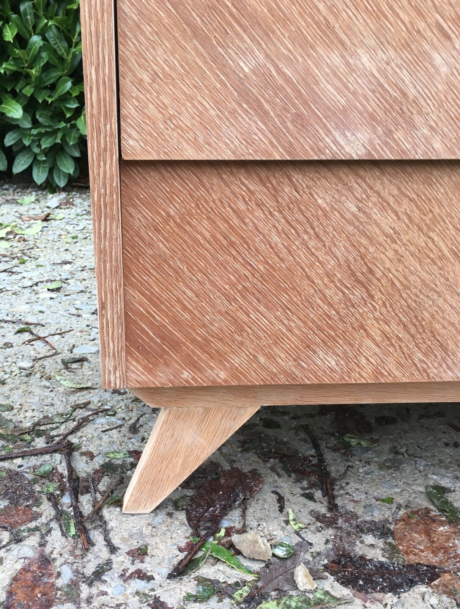 Commode 4 tiroirs sans poignées vintage