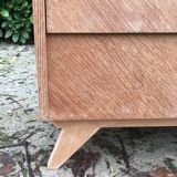 Commode 4 tiroirs sans poignées vintage