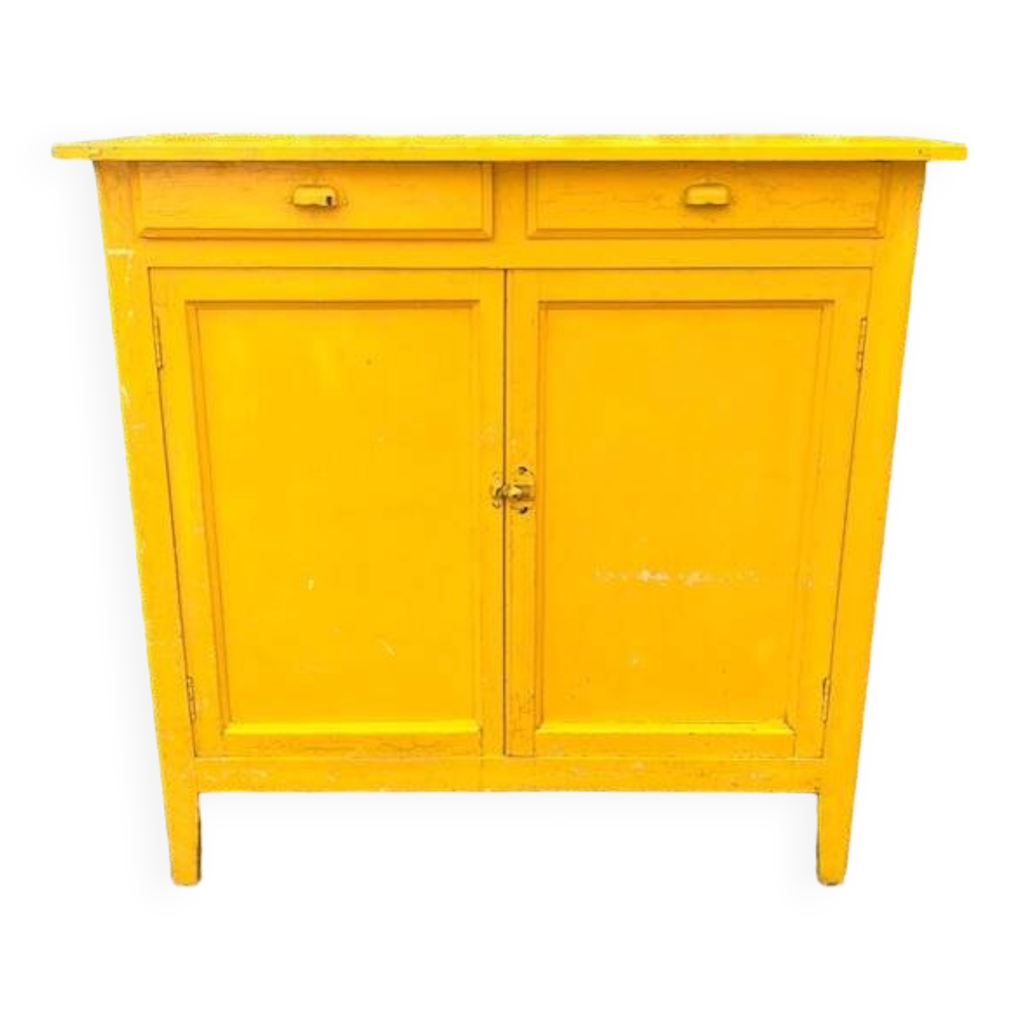 Yellow Parisian buffet
