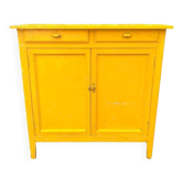 Buffet parisien jaune