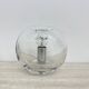 Pair of Nachtmann Leuchten design sphere crystal table lamps, 1970s