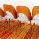 Chaises tchécoslovaques par A. Suman pour Tatra Nabytok, années 1960, Set de 4