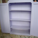 Art Deco style bookcase cabinet
