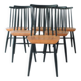 Set of 6 Fanett chairs by Ilmari Tapiovaraa