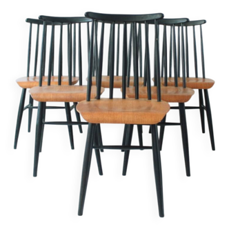 Set of 6 Fanett chairs by Ilmari Tapiovaraa
