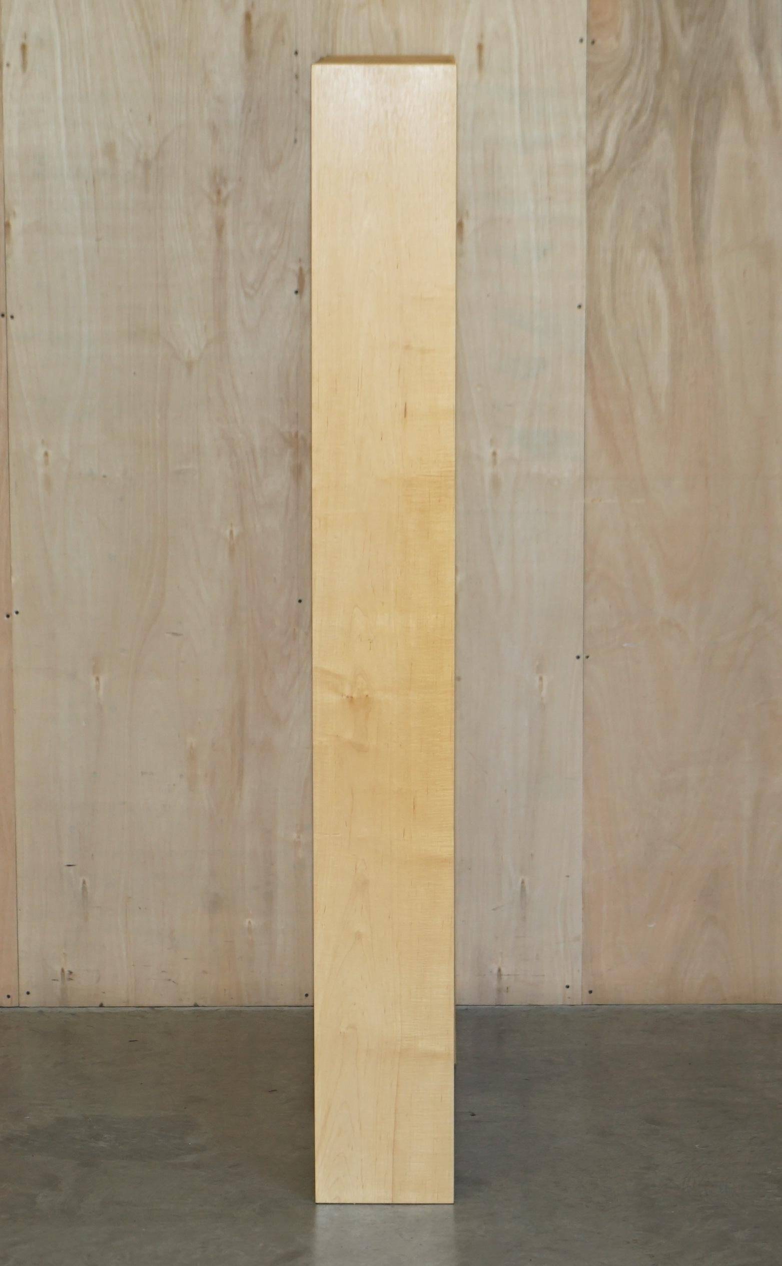 Birch libraries in three curved sections