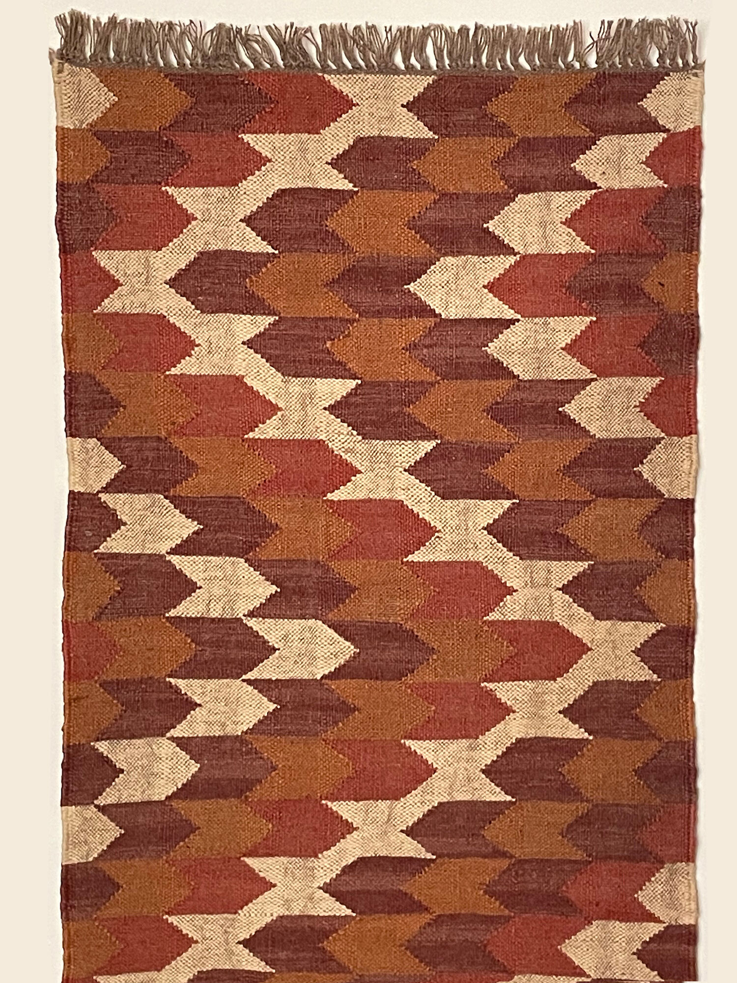 2.5 x 4 jute handwoven kilim runner carpet, rug, 75 x 120 cm