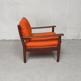 Knoll Antimott  teak armchair 1960