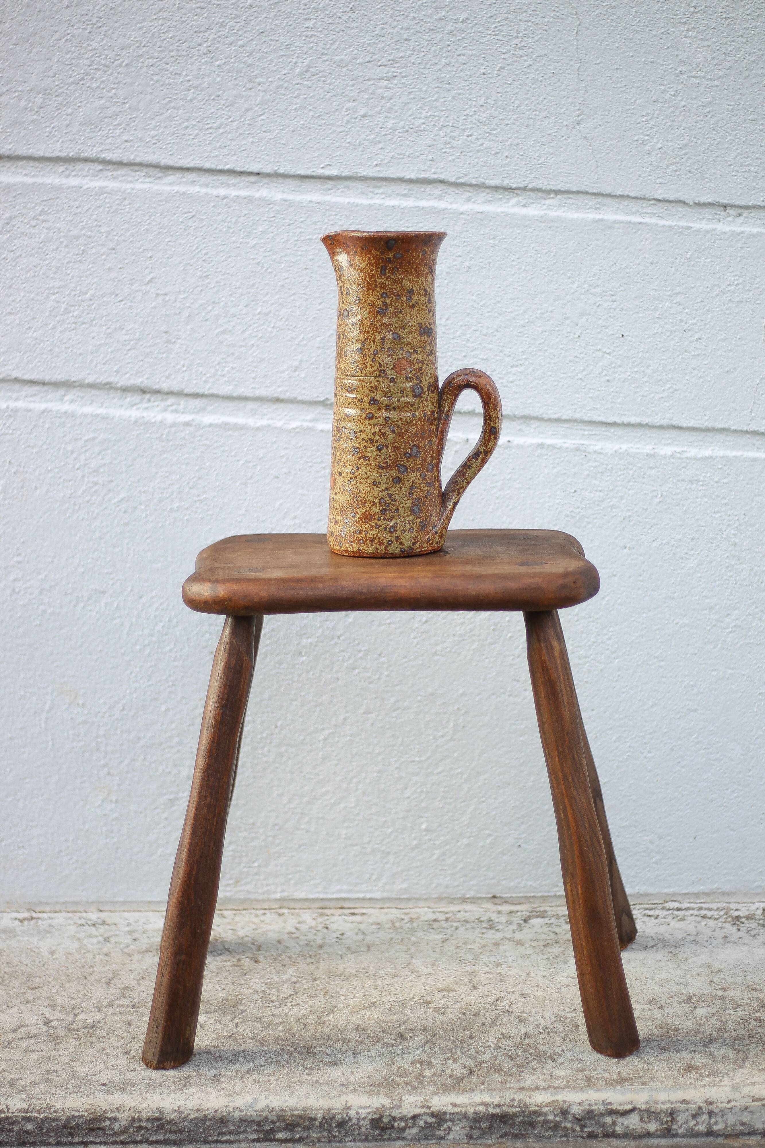 Pyrite stoneware pitcher, stoneware carafe, jug, kitchen, collection, interior decor