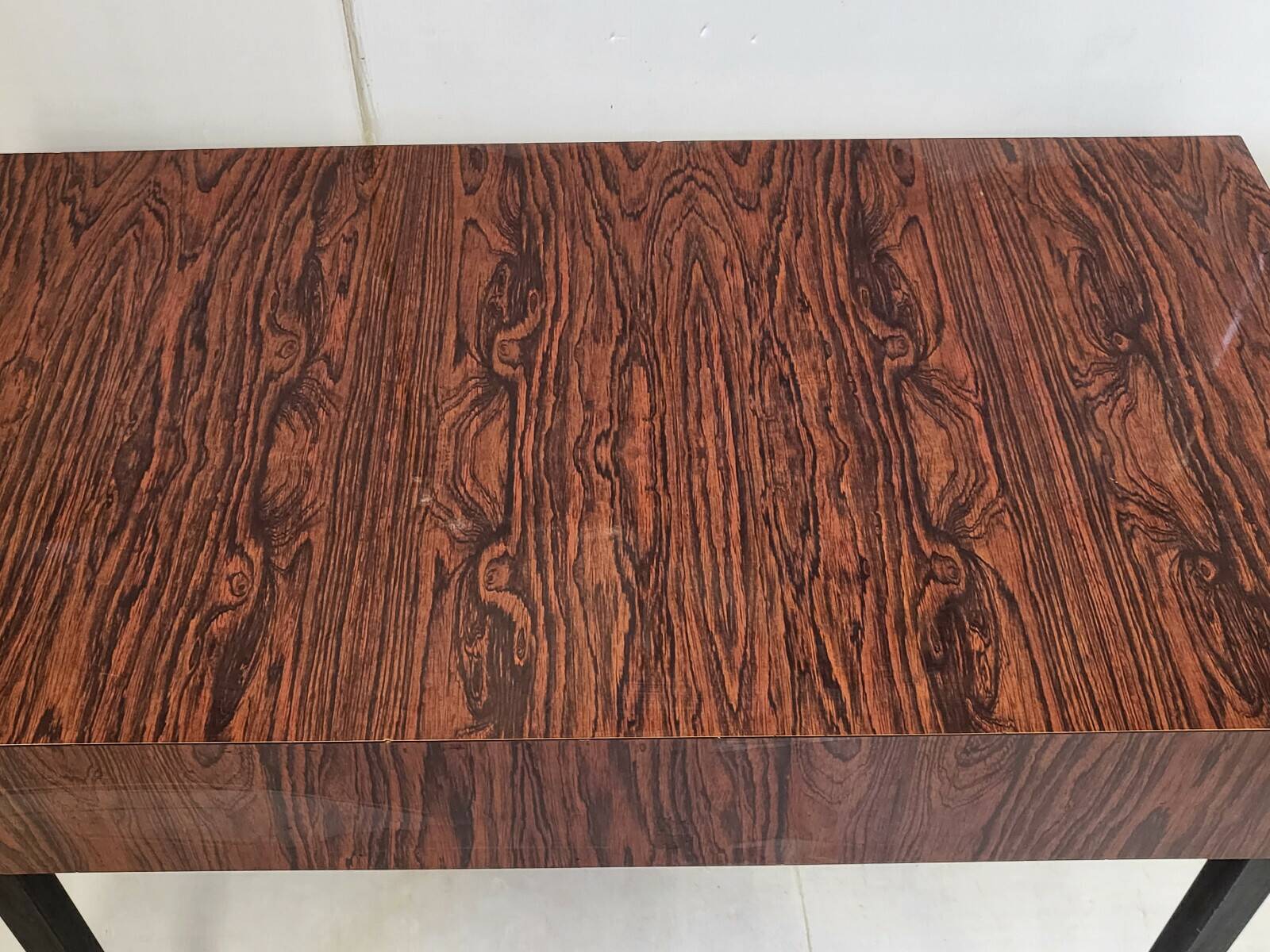 Adorable vintage 1960s desk in formica & metal 60s 1960s 60s years