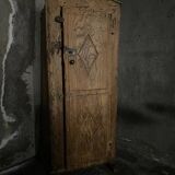 18th century rustic cabinet, Spanish folk art