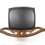 Set of 4 Scandinavian chairs "Vidars Chair" Vidar Malmsten, Sweden, 1970