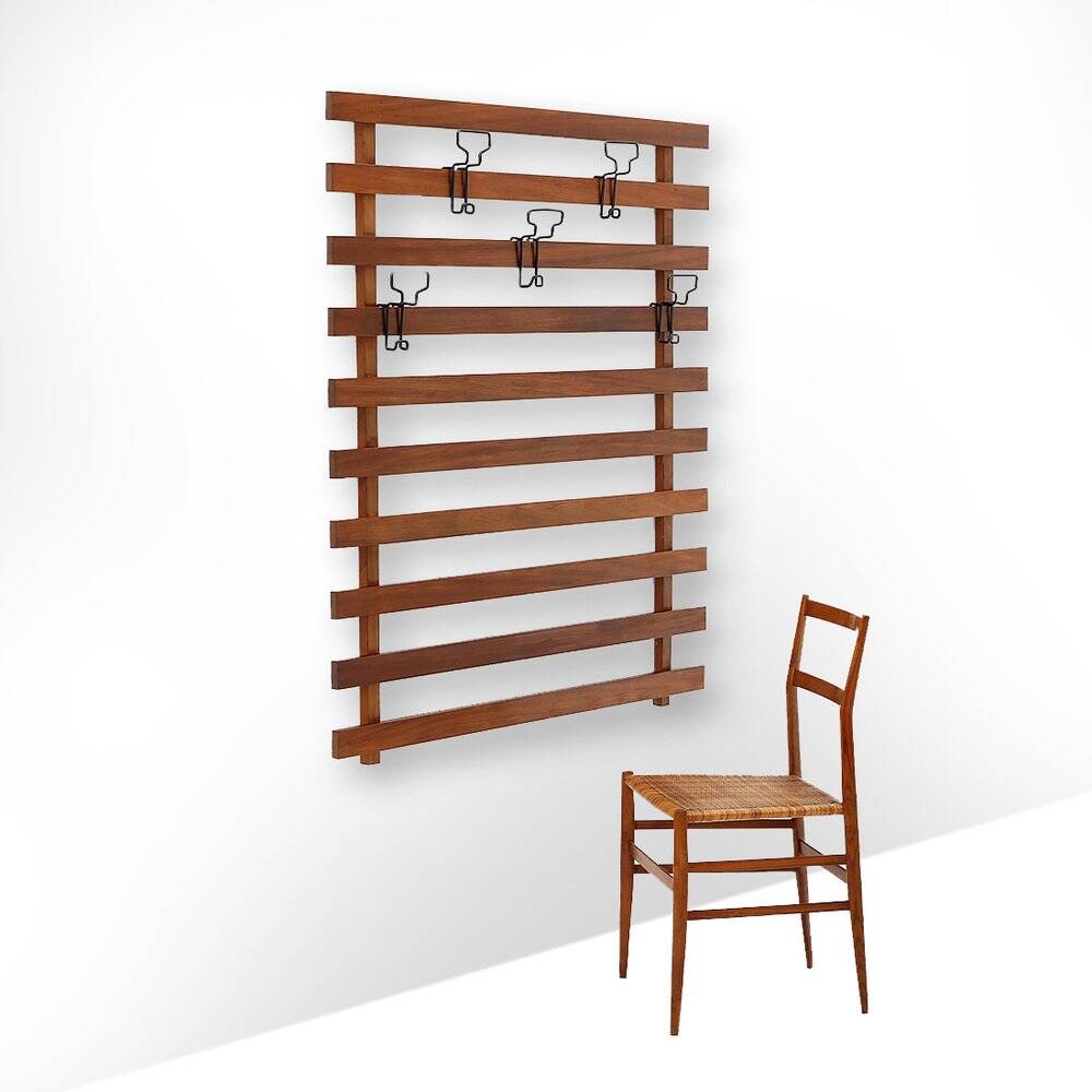 Hanger with adjustable hooks, 1960s