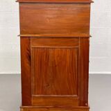 20th century Davenport desk with walnut piano top