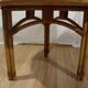 Rattan coffee table attributed Audoux Minnet