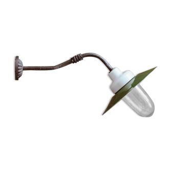 Gooseneck wall lamp