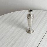 Small vintage metal soliflore vase