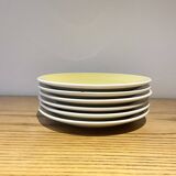 Service 6 dessert plates Rössler