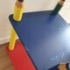 Occasional bedside table / pencil foot eraser attributed to Pierre Sala