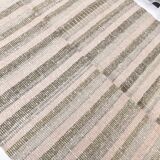 212x145 pink green wool kilim rugs, organic wool kilim rugs, scandinavian k