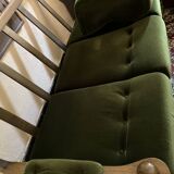 Velvet sofa bed