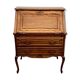 Rustic secretary in solid oak