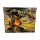 Tapestry le fanal by pierre rey and picard le doux 66/250 around 1950