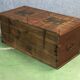 Fir chest with original painting-early twentieth