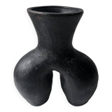 Magnificent Coco Fesse vase in ceramic terracotta Design - 23cm
