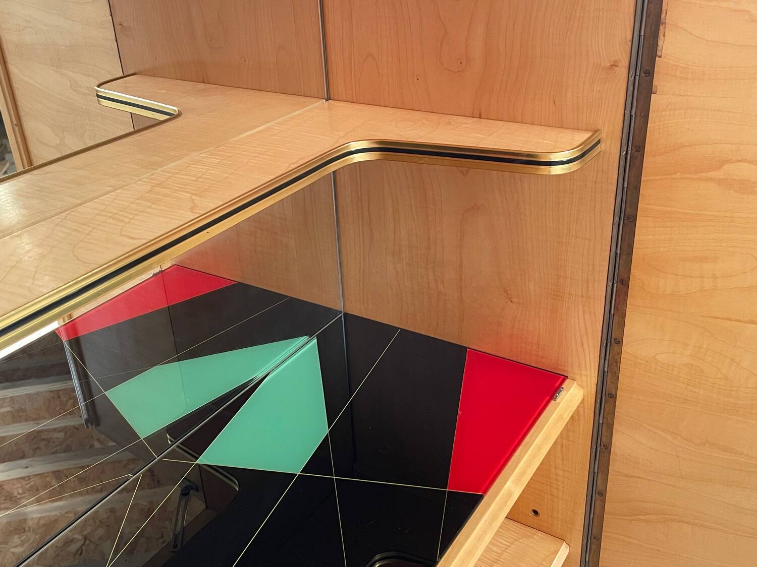 1960s rosewood mini bar