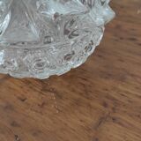 Vintage Chiseled Glass Globes Set