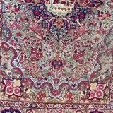 Nice old Persian kirman carpet wash 138x203 cm