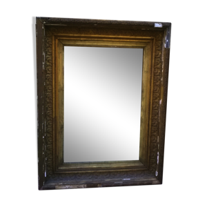 miroir cadre doré ancien 59x77cm