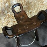 4x 50s 60s Bar Stools Barstools Attributed to Carl Malmsten Sweden Design