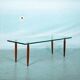 Vintage coffee table glass teak brass, mid-century coffee table.