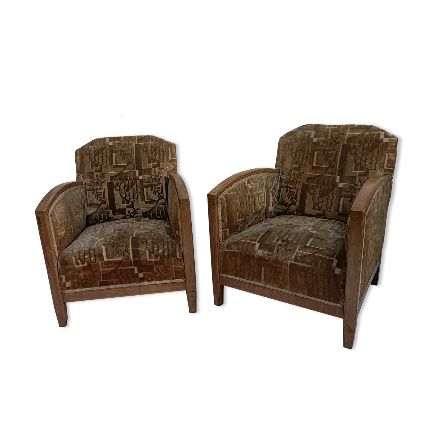 Paire de fauteuils ART DECO