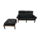 Sofa and Pouffe by E. Merthen, Ire Møbler, Sweden, 1960s