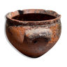Terracotta soup pot