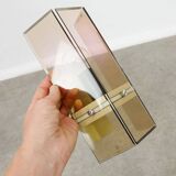 Italian Smoked Plexiglas Sconce for Guzzini, 1970s