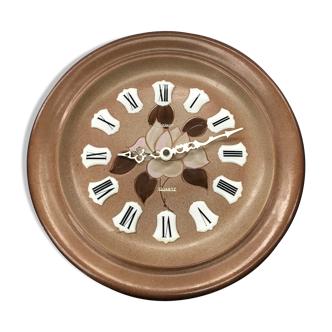 Clock pendule old Blaisinger vintage sandstone plate