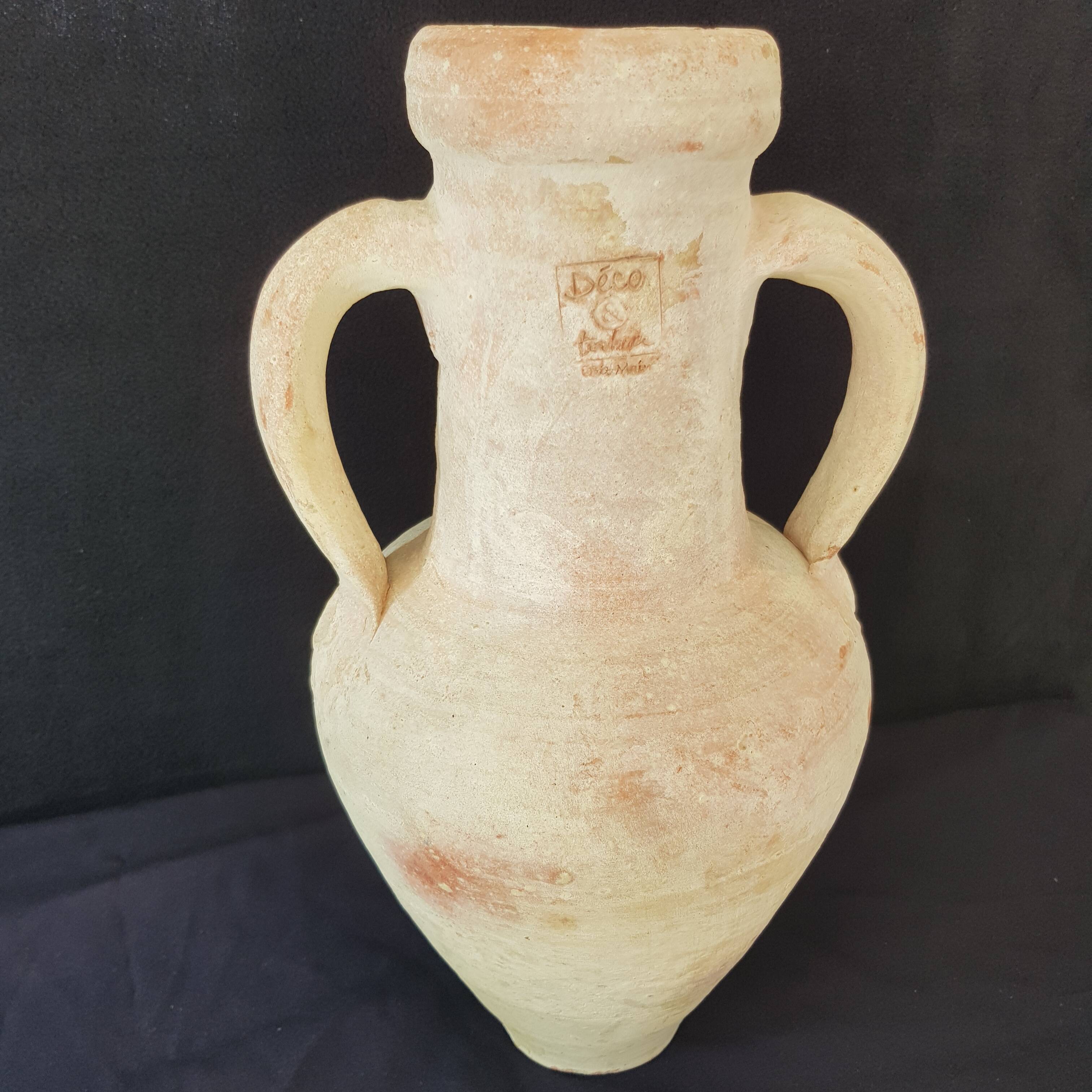 Terracotta amphora